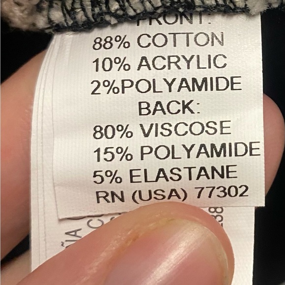 Zara W&B Collection Black/Gray Sweater-Like Long Sleeved Mini Dress Size Medium - Picture 5 of 6